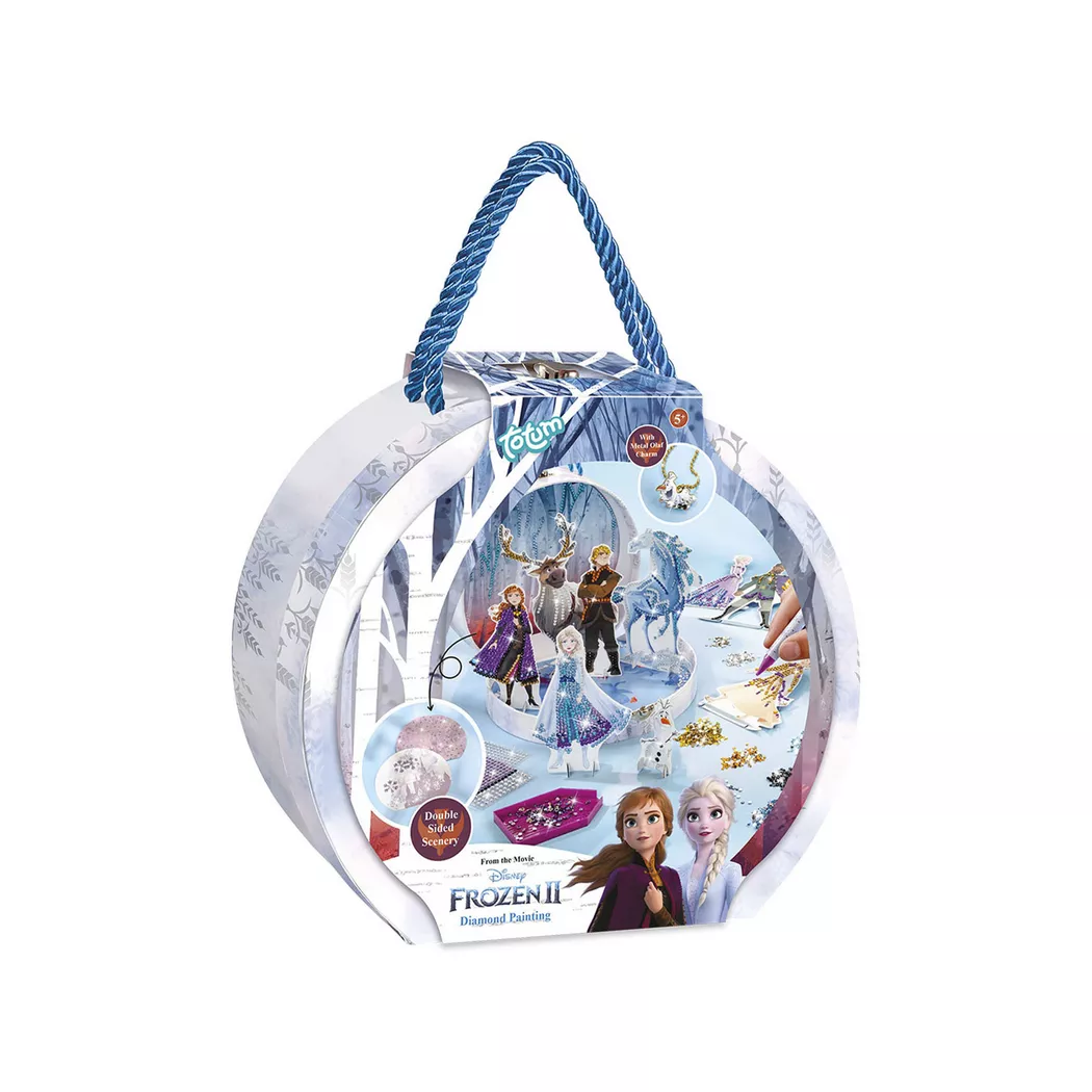 Totum Frozen Diamond painting Suitcase