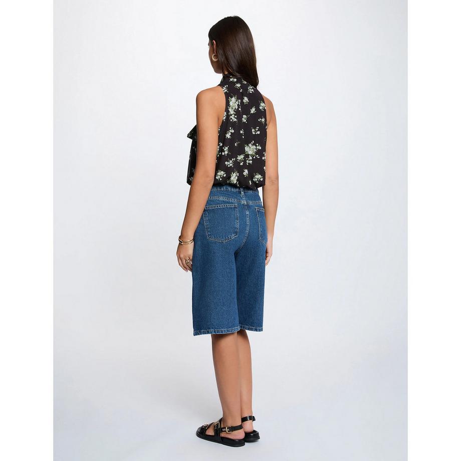 MORGAN Denim Bermuda Shorts  