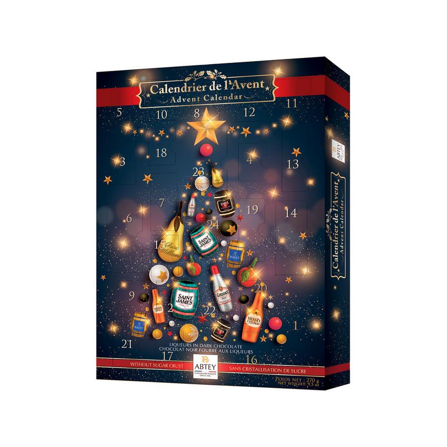 Adventskalender Magie de Noël Schokolade mit Likör