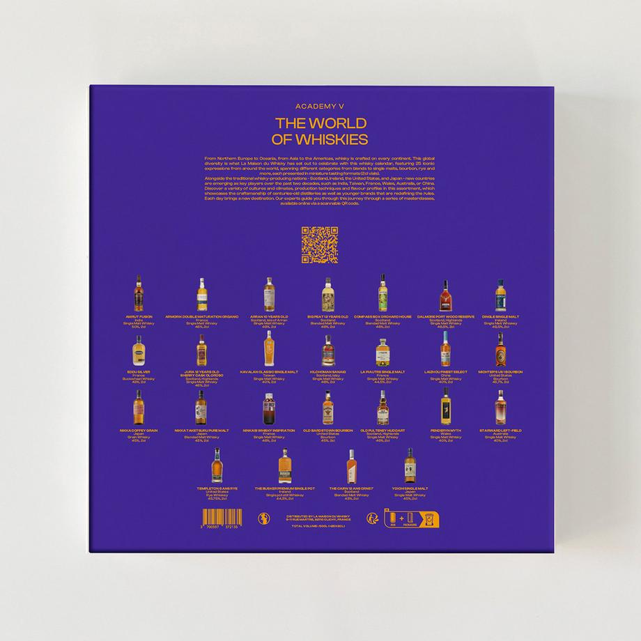 Maison du Whisky Calendario dell'Avvento The World of Whiskies 25x2cl  