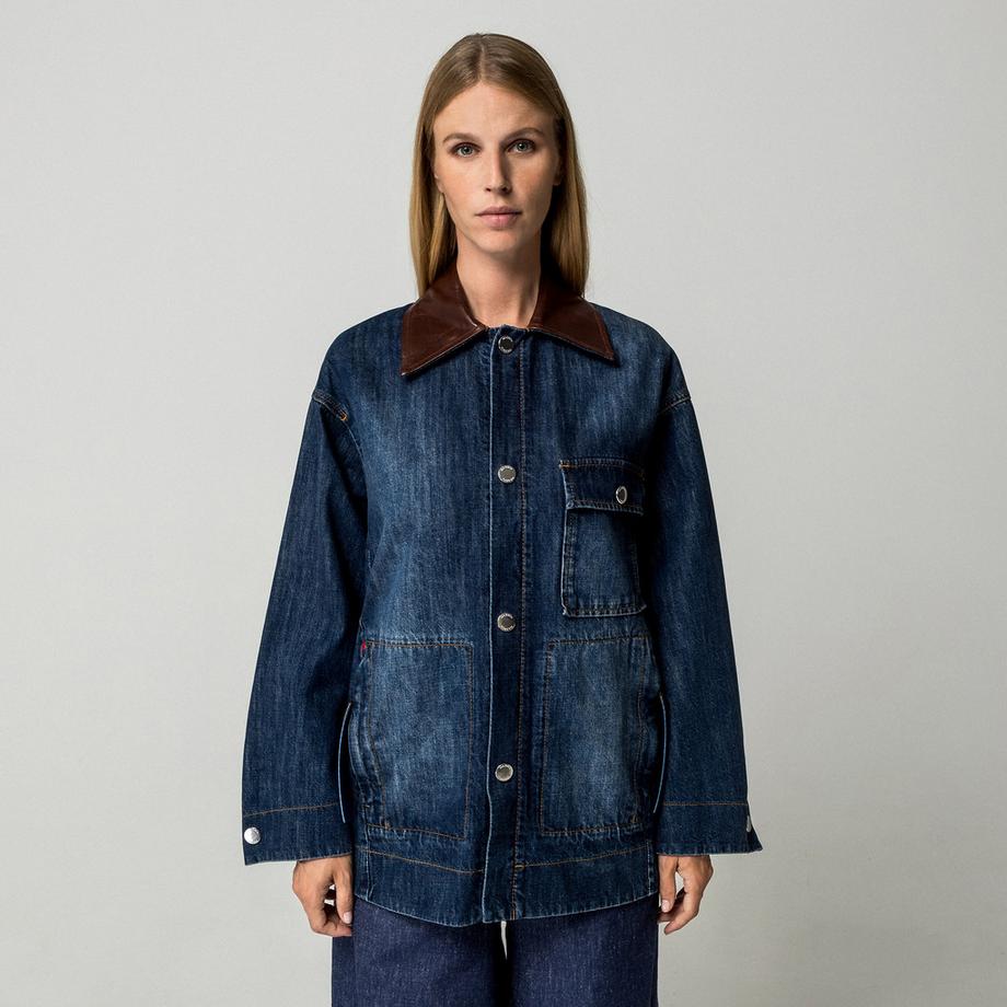 Kurze Jeansjacke