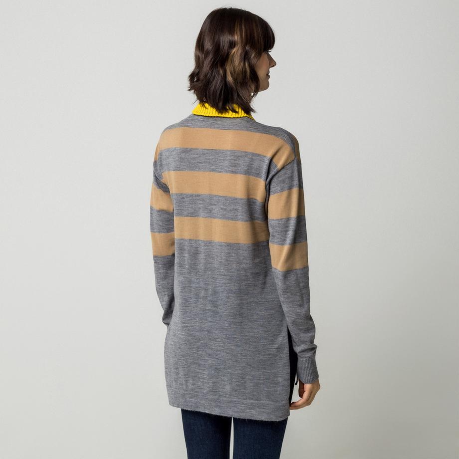 Max & Co MCOPANTERA Maglione a righe con collo  
