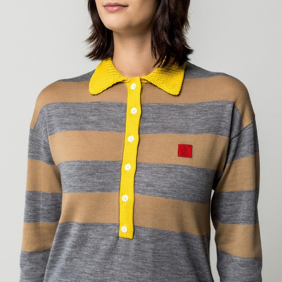 Max & Co MCOPANTERA Maglione a righe con collo  