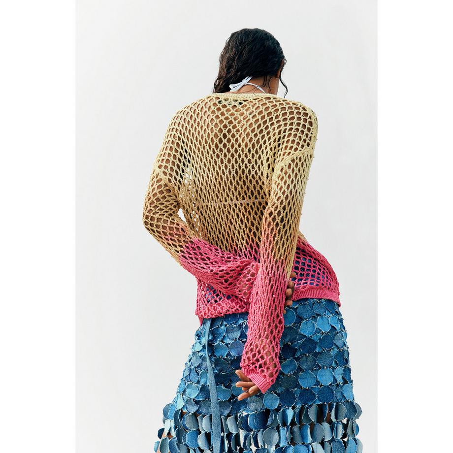 Desigual Pull Tricoté Ombre  