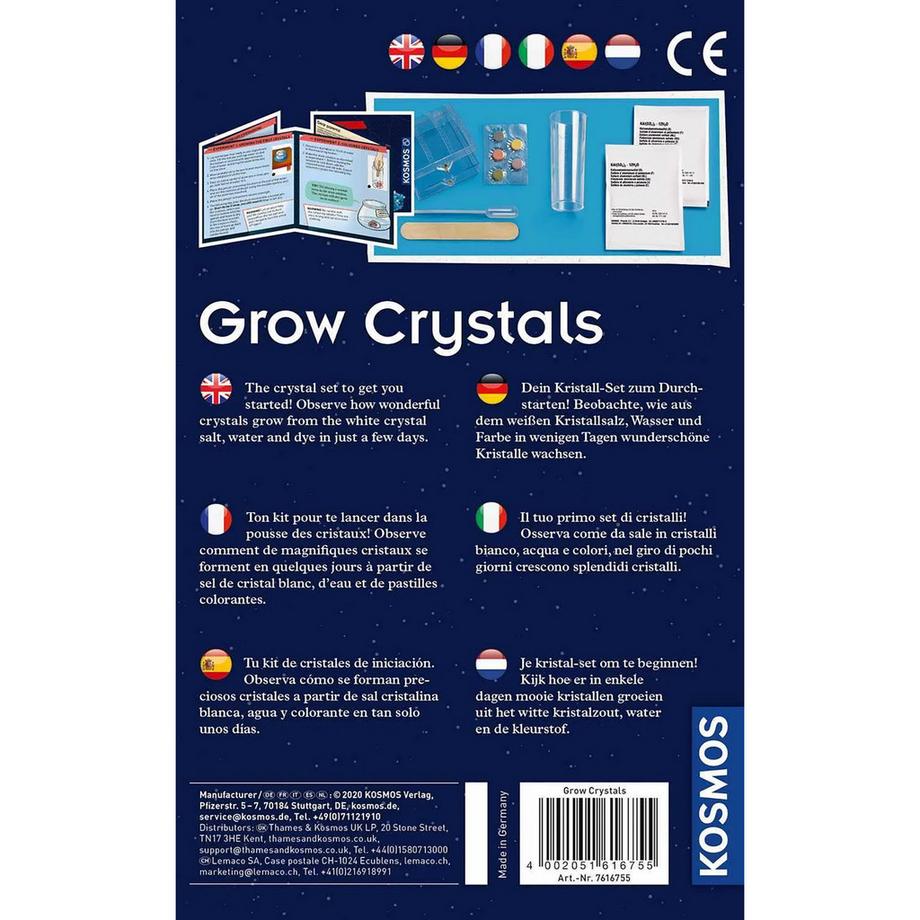 Kosmos  Grow Crystals Coltivazione di cristalli 
