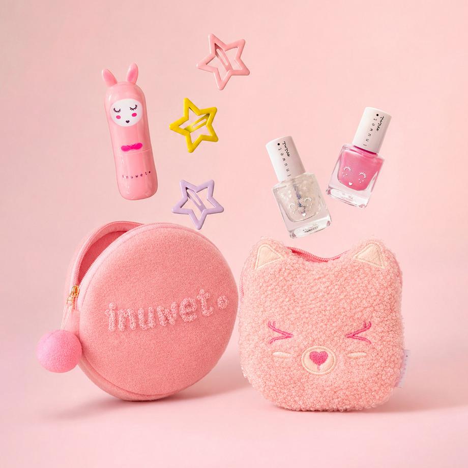 inuwet  Trousse Mini Pompon 