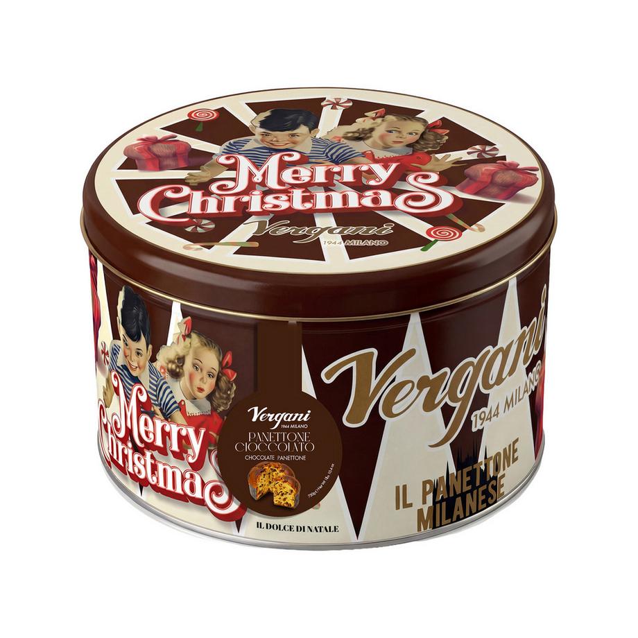 Panettone Cioccolato in latta regalo 750 g