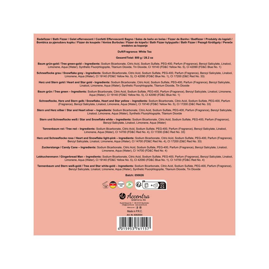 Accentra  Calendario dell’Avvento Bath Bombs 