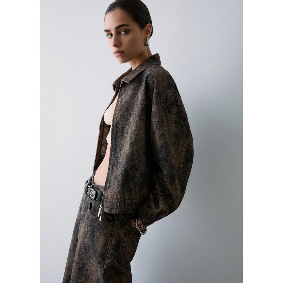 LIU JO Giacca con stampa Paisley  