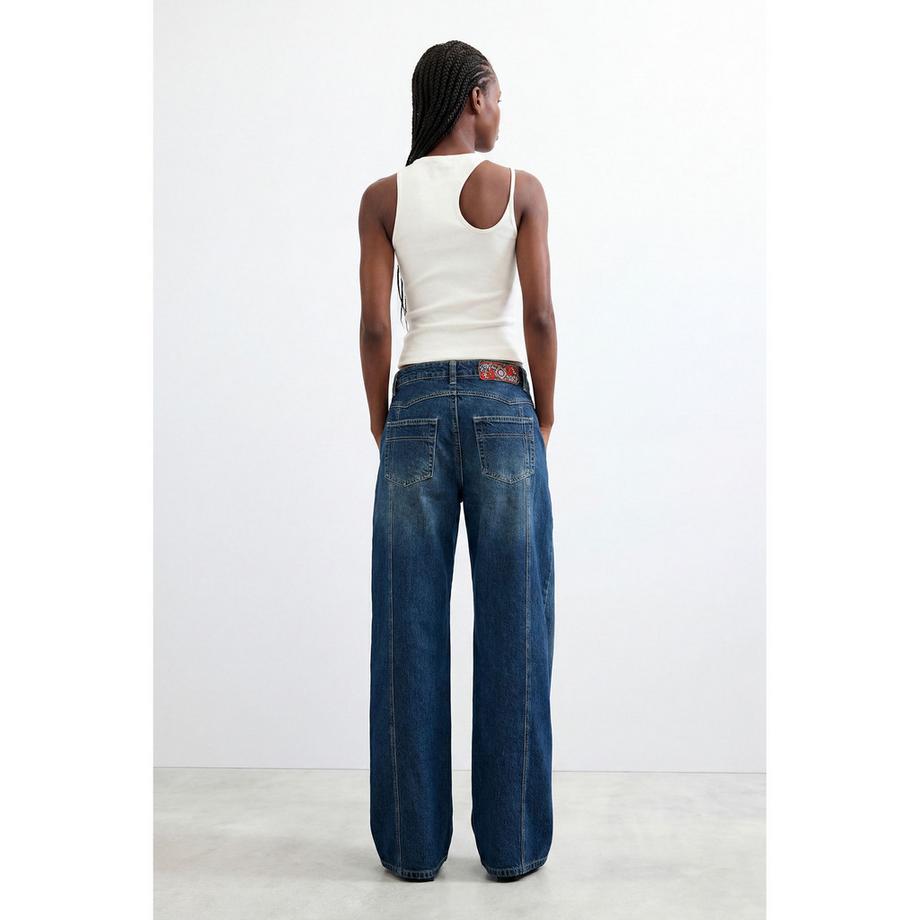 Desigual Jeans gamba larga  