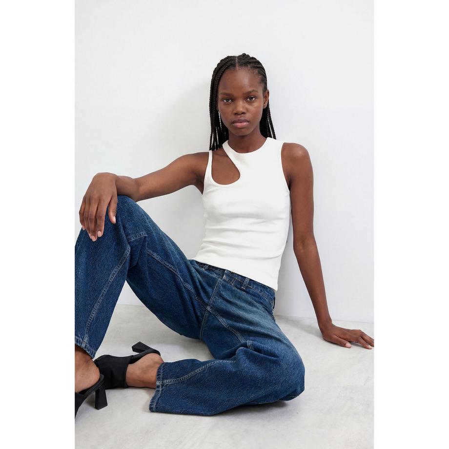 Desigual Jeans gamba larga  