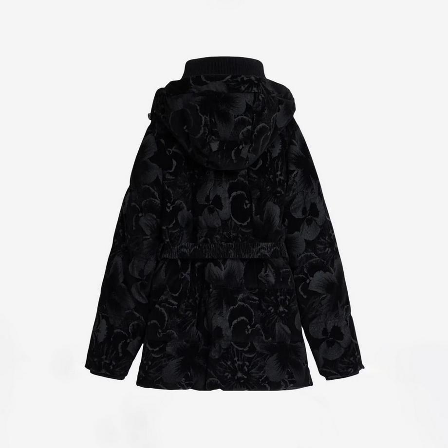 Desigual Veste à capuche imprimé floral  