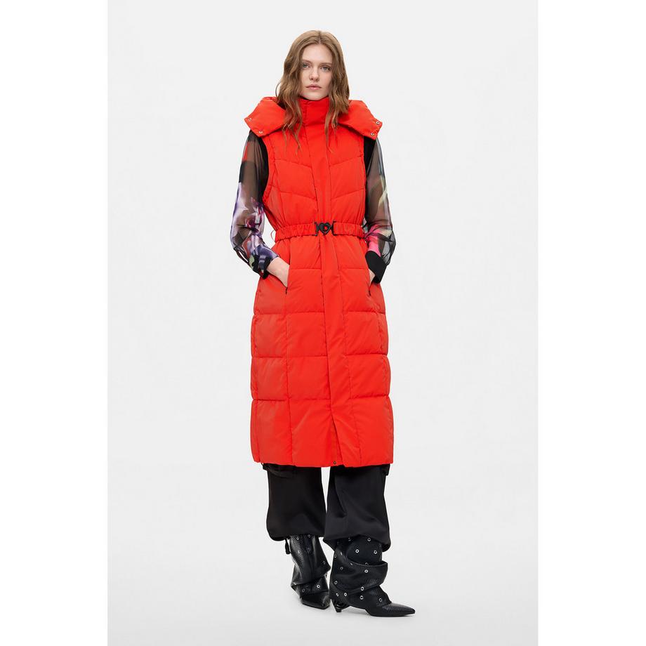 Desigual Veste longue rembourrée avec ceinture à la taille  