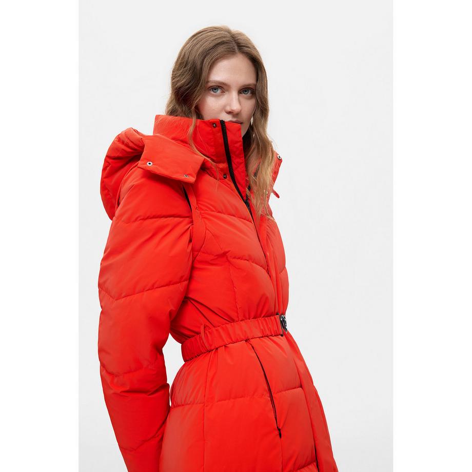 Desigual Veste longue rembourrée avec ceinture à la taille  