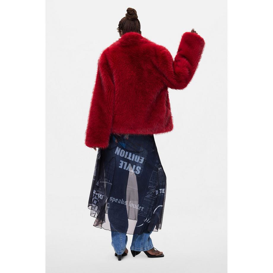 Desigual Giacca in pelliccia sintetica  