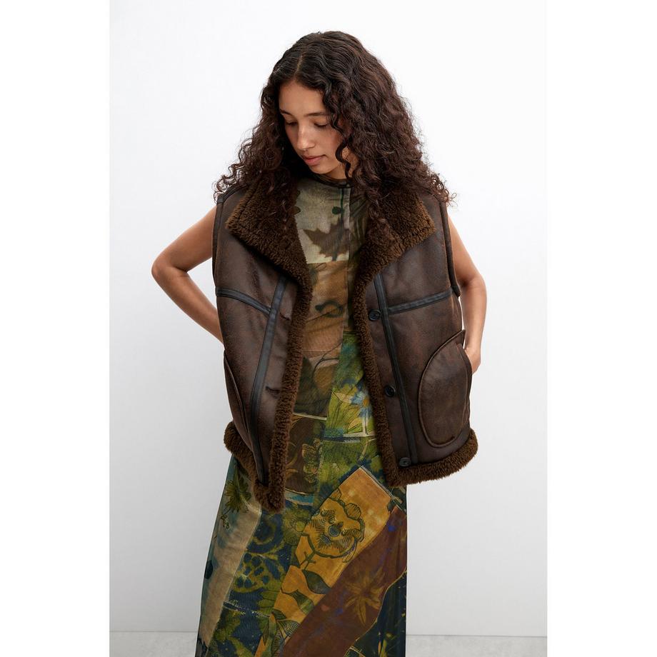Desigual Veste en shearling  