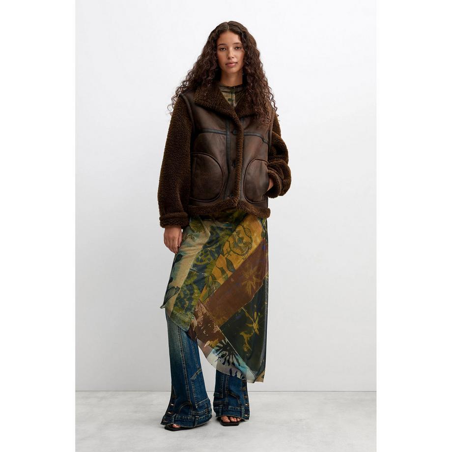 Desigual Veste en shearling  