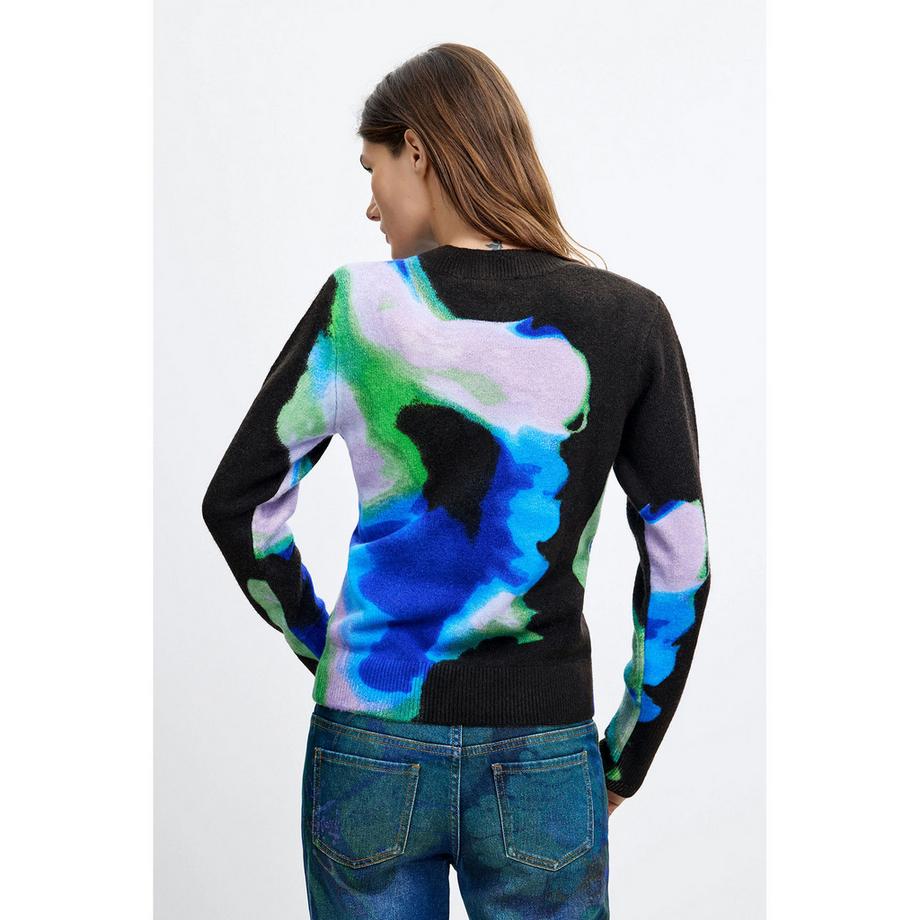 Desigual Pullover Imprimé Abstrait  