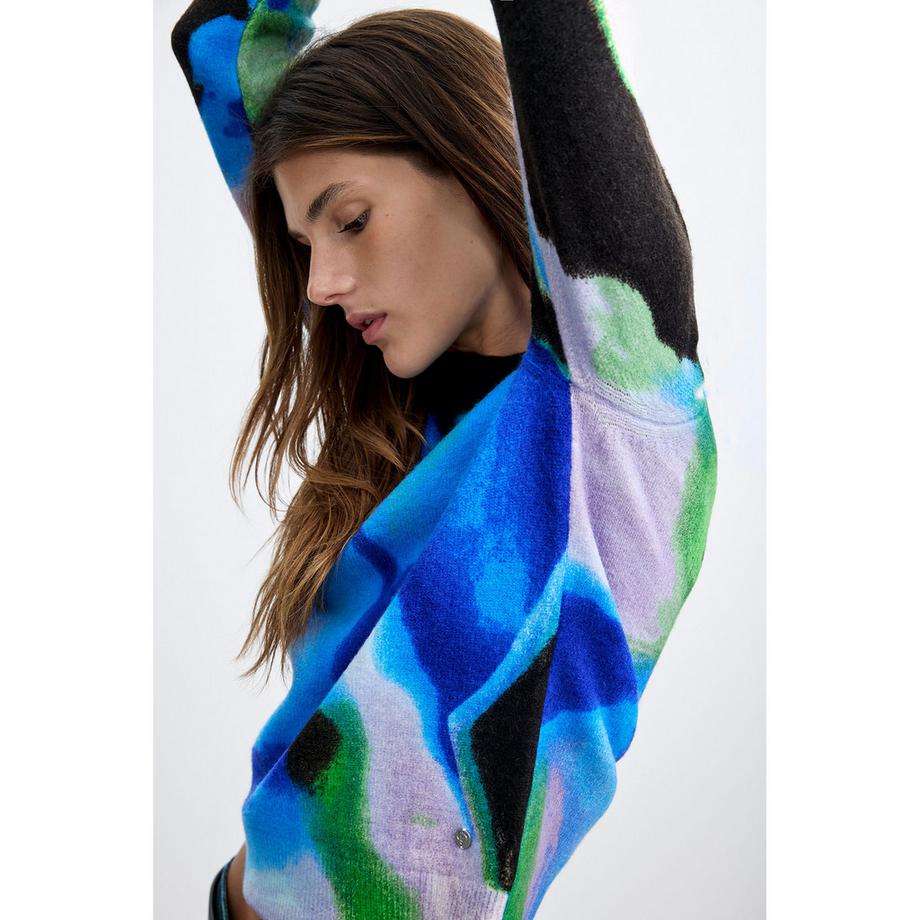 Desigual Pullover Imprimé Abstrait  