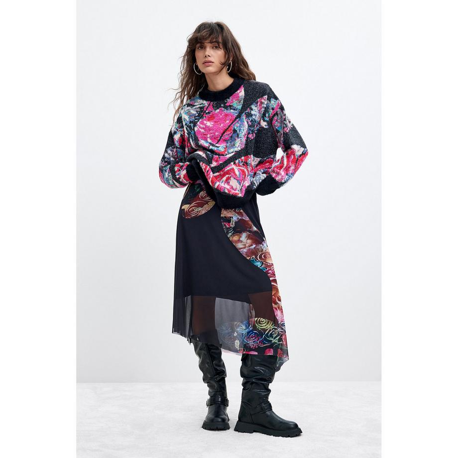 Desigual Maglione a Stampa Floreale  