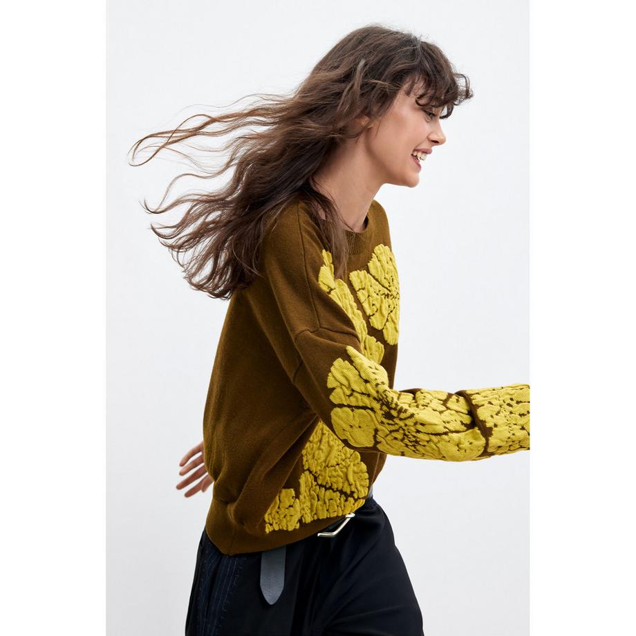 Desigual Maglione a Stampa Floreale  
