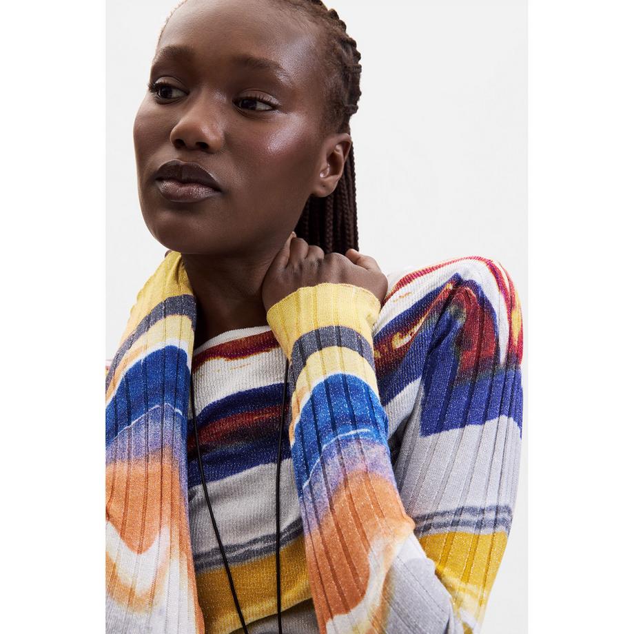 Desigual Maglione a righe  