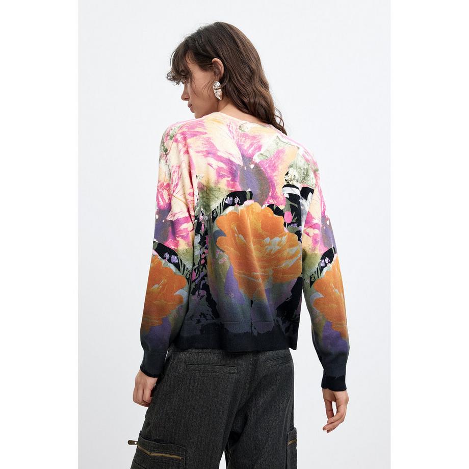 Desigual Maglione a Stampa Floreale  