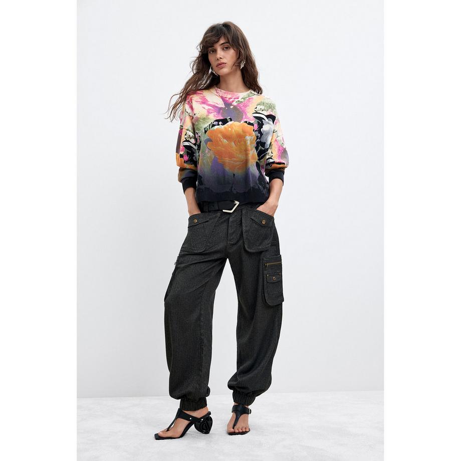 Desigual Maglione a Stampa Floreale  