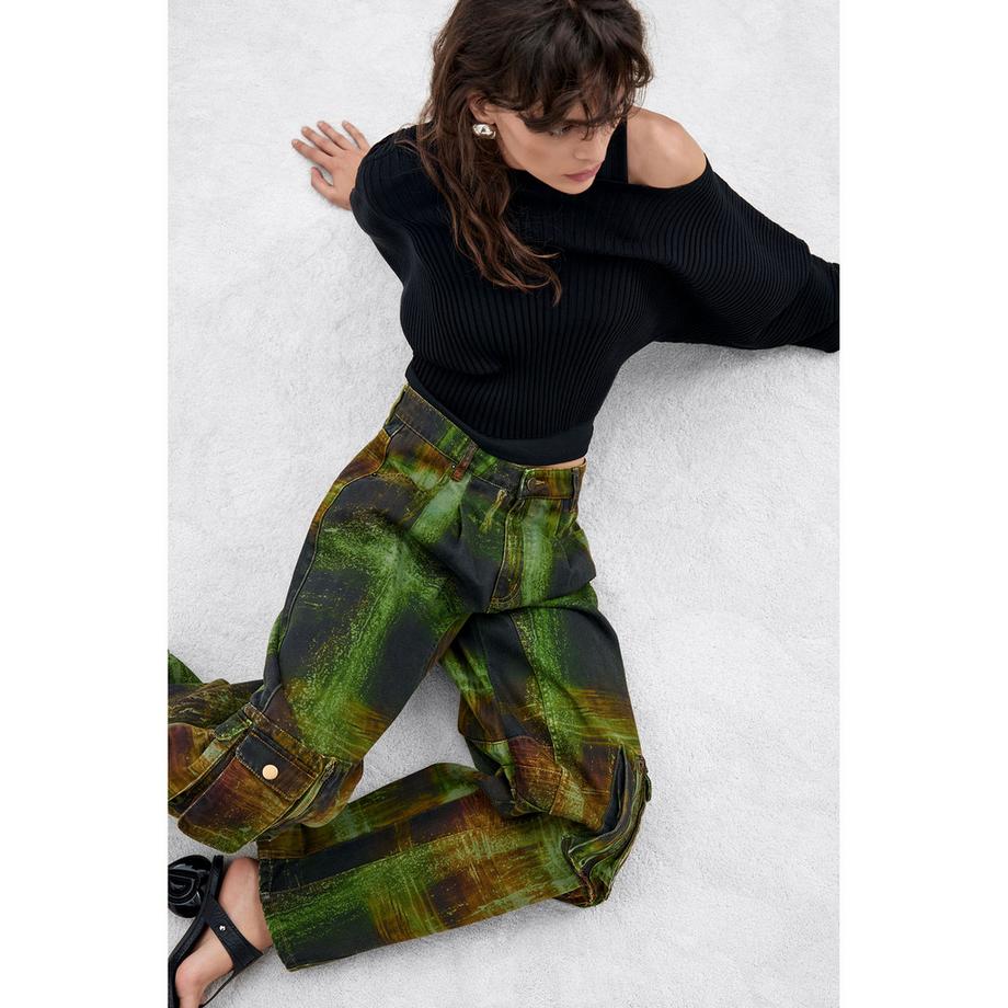 Desigual Bedruckte Cargo Hose  