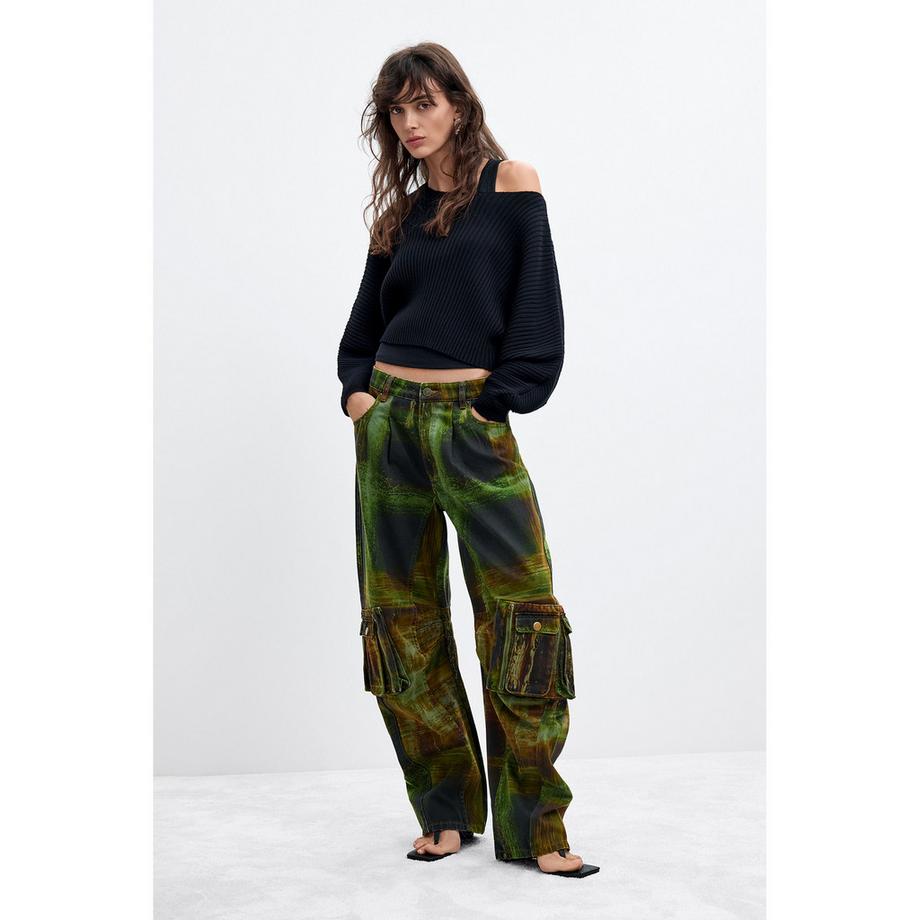 Desigual Bedruckte Cargo Hose  
