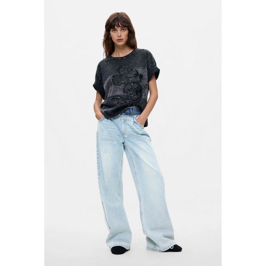 Desigual T-shirt con stampa Mickey Mouse  