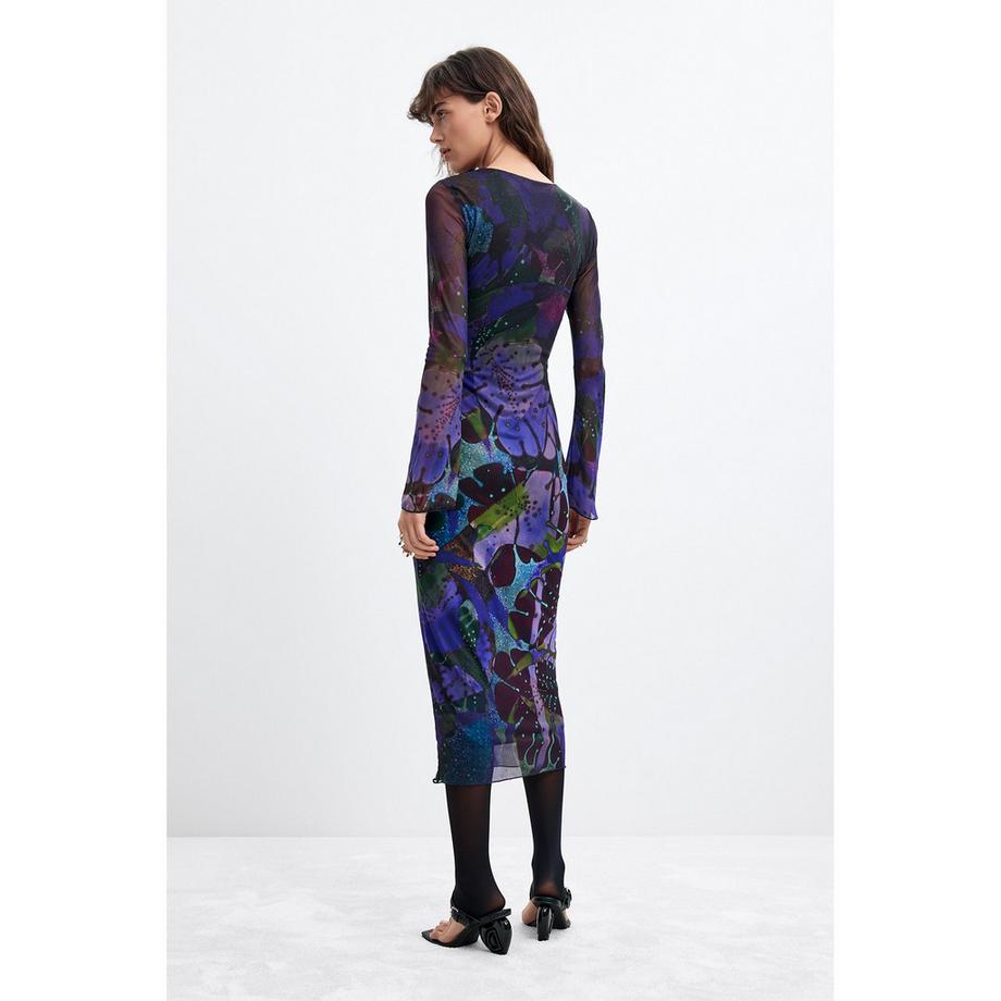 Desigual Langarm Print Kleid  