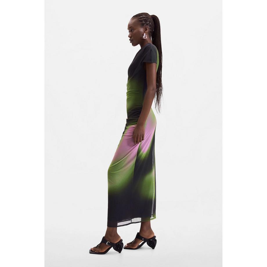 Desigual Robe Longue Tie-Dye  
