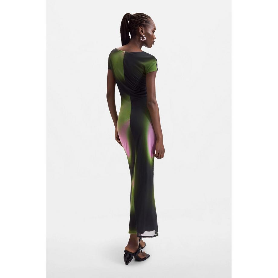Desigual Robe Longue Tie-Dye  
