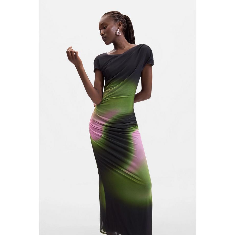 Desigual Robe Longue Tie-Dye  