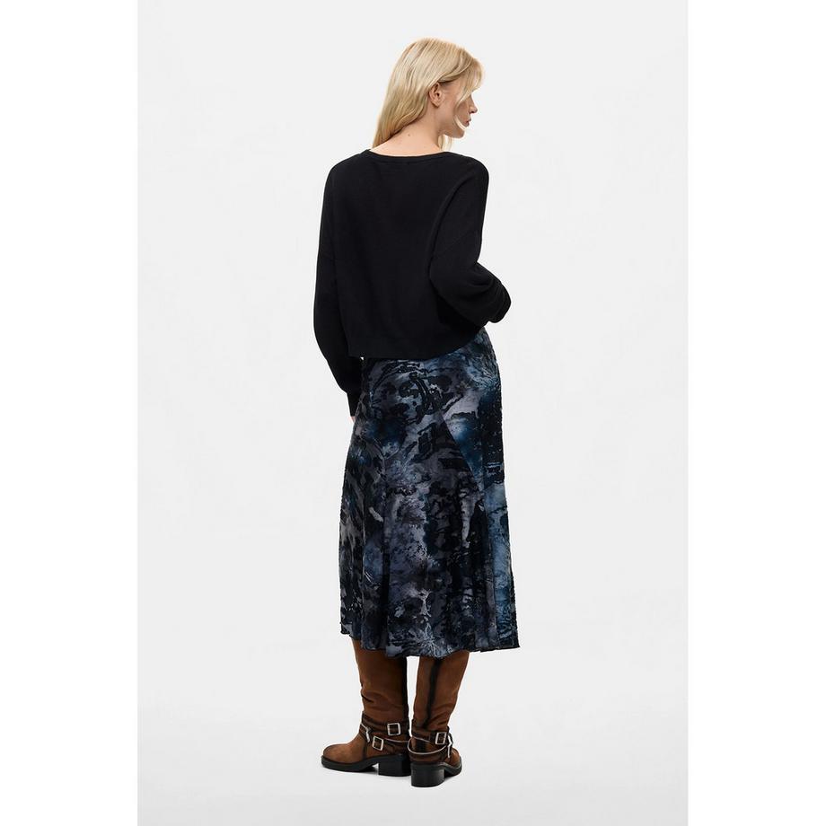 Desigual Blumenmuster Midi Rock  