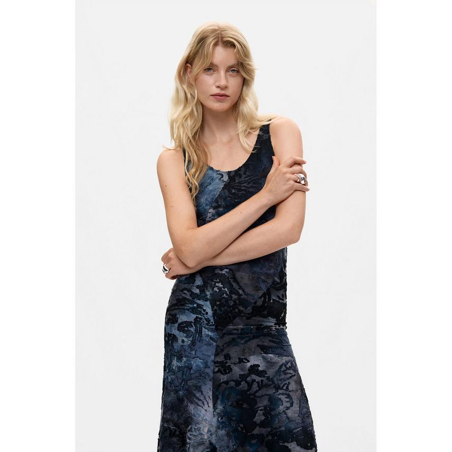 Desigual Blumenmuster Midi Rock  