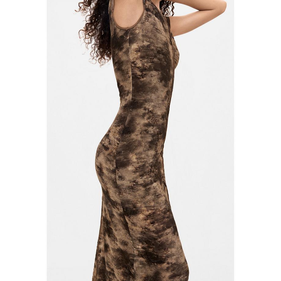 Desigual Robe mi-longue imprimée  