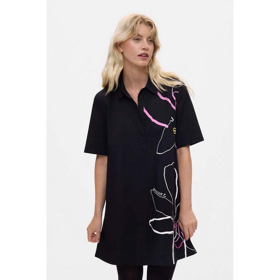 Desigual Robe chemise à imprimé graphique  
