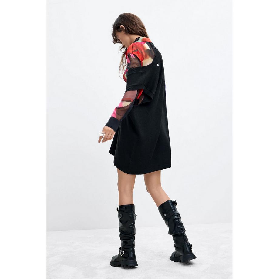 Desigual Robe à imprimé superposé  