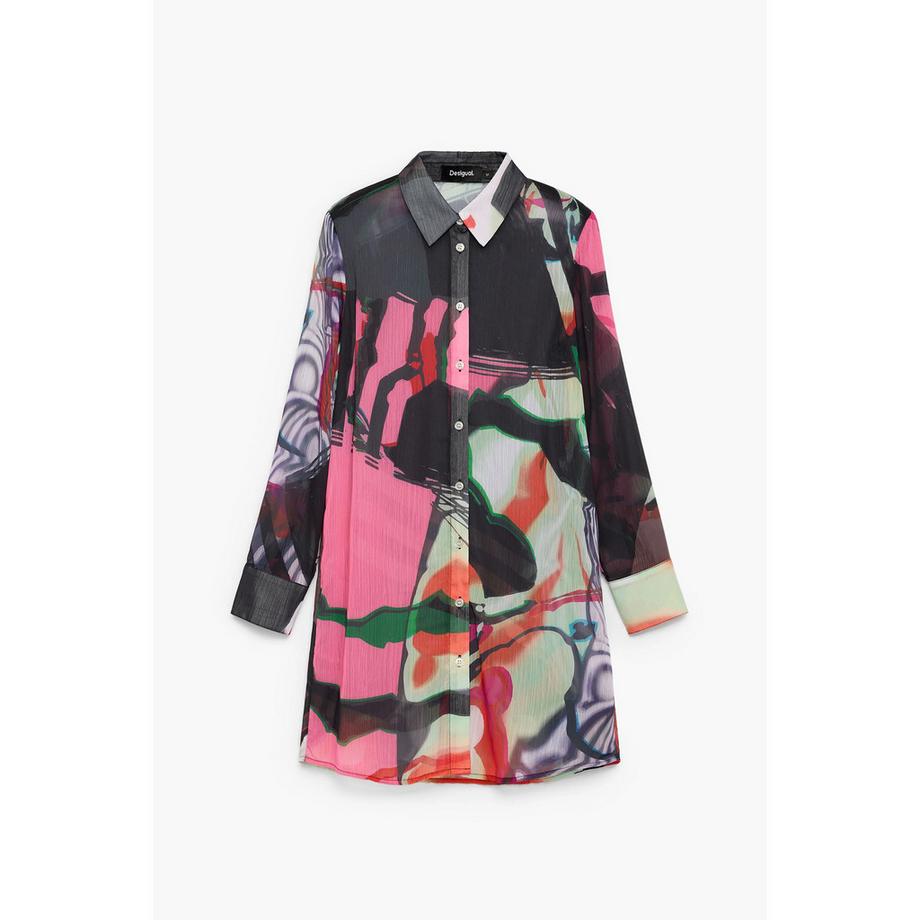 Desigual Robe à imprimé superposé  