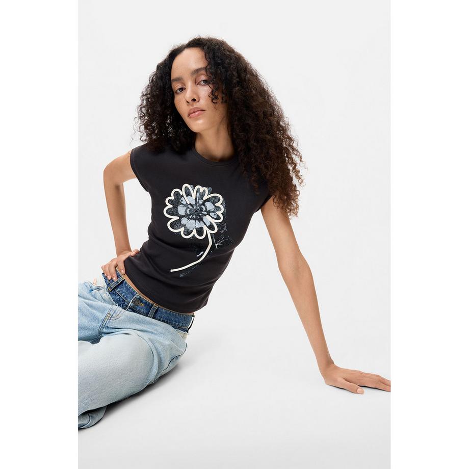 Desigual T-shirt con stampa floreale  