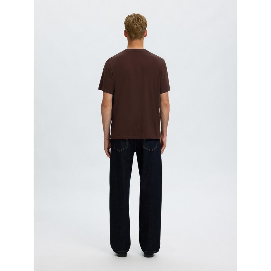 SELECTED Aspen o-neck T-shirt  