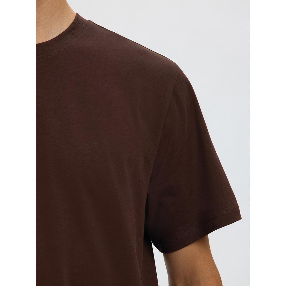 SELECTED Aspen o-neck T-shirt  