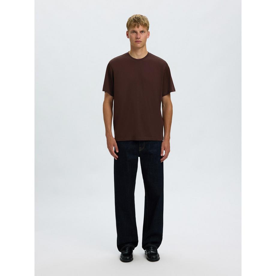 SELECTED Aspen o-neck T-shirt  