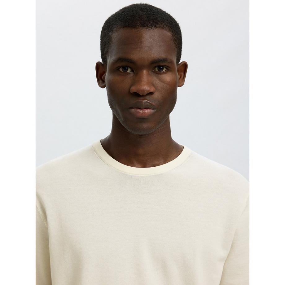 SELECTED Pull Manches Courtes  