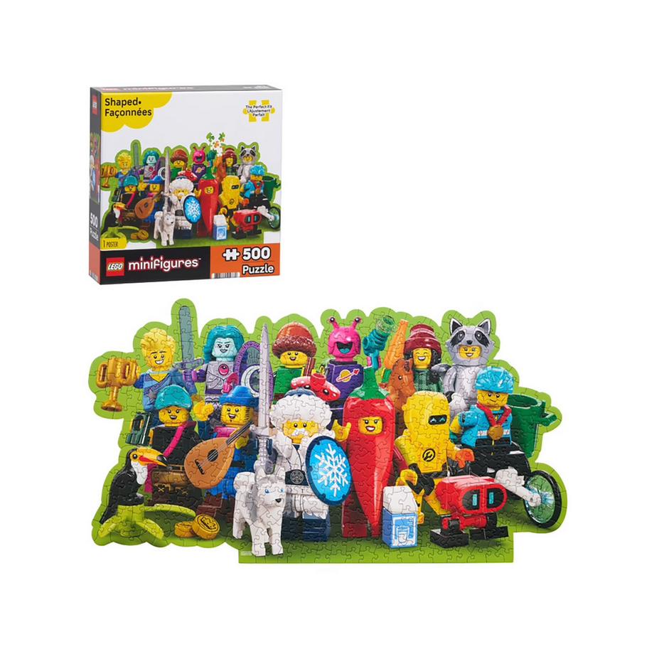 Puzzle Minifigures, 500 pièces, sélection aléatoire 