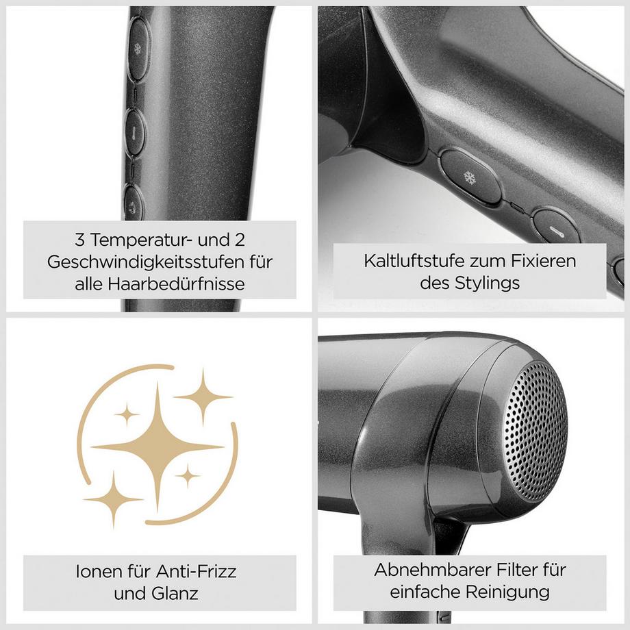 Babyliss Haartrockner Titanium Shine 