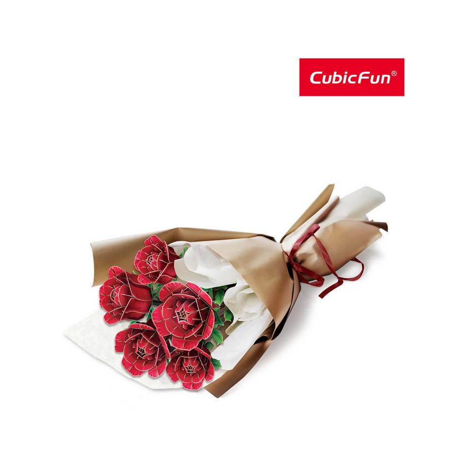 CubicFun  Puzzle 3D Bouquet de roses 312 pièces 