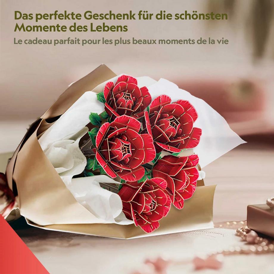 CubicFun  Puzzle 3D Bouquet de roses 312 pièces 